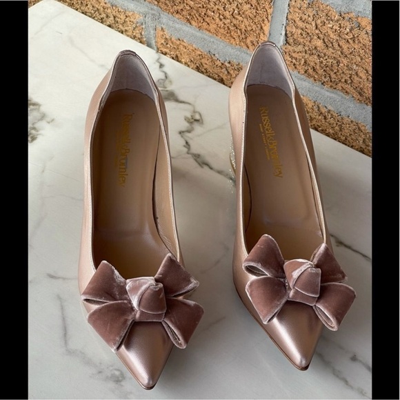 Russell & Bromley Vivacious bow-trim courts 40.5 /10 - Picture 2 of 12